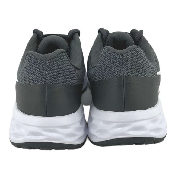 Nike | Men's Revolution 6 NN Running Shoes | Grey & White | Size 9 - Picture 5 of 7